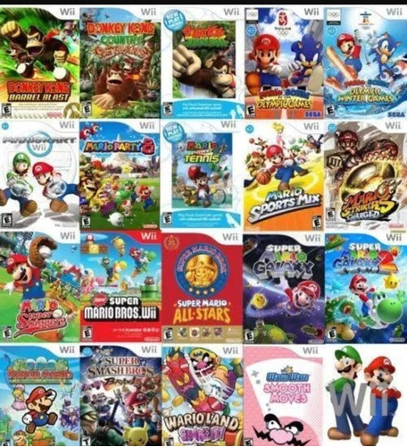 Juegos De Wii En Usb De 64gb Y Liberación Incluida La Mejor