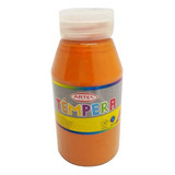 Frasco Témpera Naranja 77 250ml. Artel