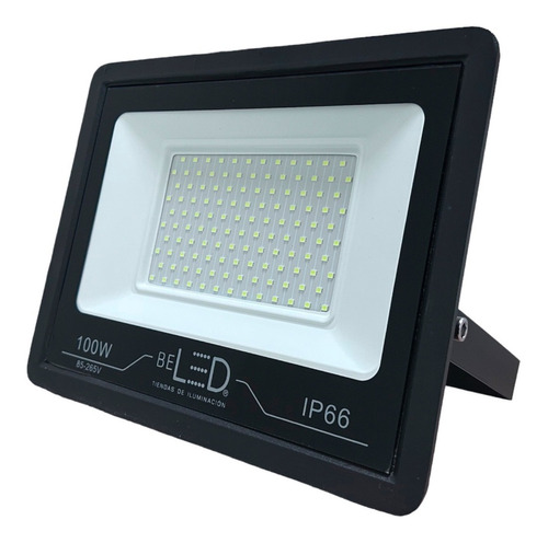 8 Reflector Led 100 Watts Ultradelgado Exterior Ip66