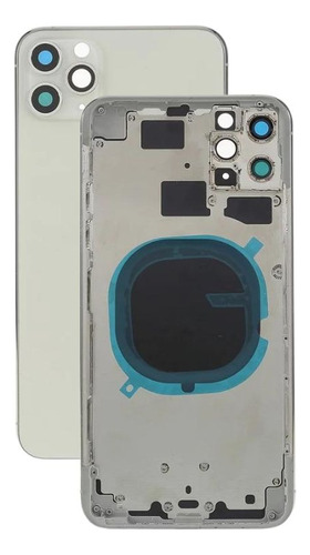 Carcasa Trasera Compatible Con iPhone 11 Pro Chasis Logo 