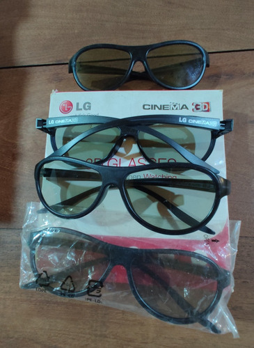 4 Lentes 3d LG 