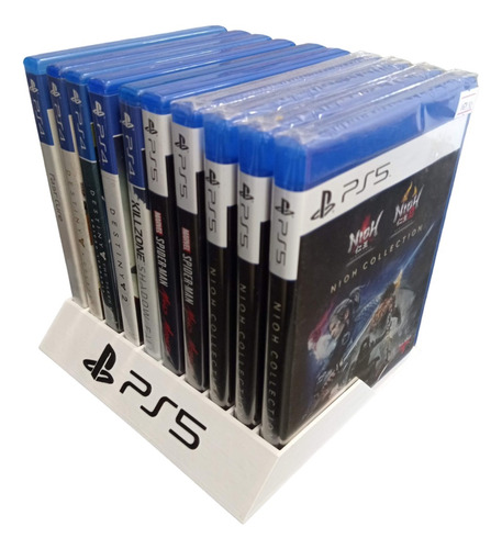 Case Suporte Para Jogos Dvd Playstation Ps5 Personalizado!