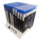Case Suporte Para Jogos Dvd Playstation Ps5 Personalizado!