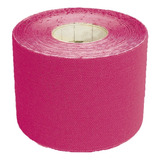 Cinta Adhesiva Multisanitaria Kinésio Roll Hc028, Color Rosa, 5 Cm X 5 M