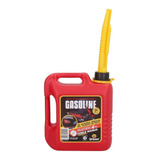 Bidon Combustible 4 Litros Rojo Surtidor Anti Venteo Chato