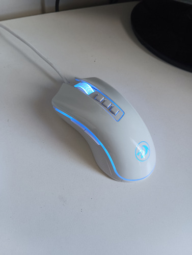 Mouse Redragon Cobra Lunar White - M711w