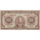 Colombia 100 Pesos Oro 1 Enero 1951