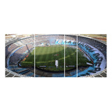 Cuadro Fútbol Cancha De Racing Bandera Políptico Cod 2013