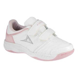 Tenis Pirma Color Blanco/rosa Modelo 7005 B