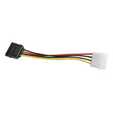 Cable Sata Power Molex Ide Discos Rigidos Hdd Ssd 4 Pin Noga