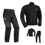 Conjunto Impermeável Texx Motoqueiro Jaqueta Ronin E Calça