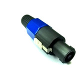 Conector Ficha Speakon 4 Contactos Para, Cable Bafle