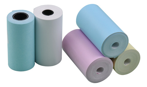 Papel Térmico Thermal Color Pocket Roll Printer Set Paper