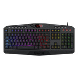 Teclado Gaming Redragon Harpe Pro K503a-rgb Inglês Com Fio