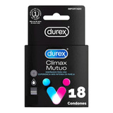 Condones Durex Retardante Climax Mutuo 18 Unidades