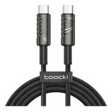 Cable De Carga Rápida Toocki Pd100wc Para iPhone 15 Pro Max