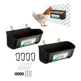 2pcs Bebedouro Para Aves Copinho De Comedouro Para Cachorros