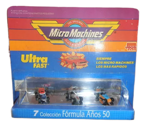 Micromachines N 7-x 3  Formula Años 50 Devoto Toys