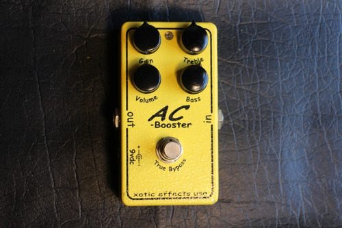 Pedal Overdrive Xotic Ac Booster Made In Usa