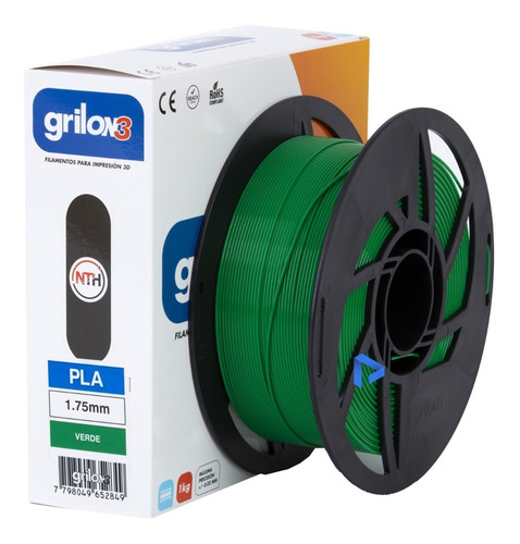 Filamento Pla 1.75mm Grilon3 1kg - Impresora 3d - Colores