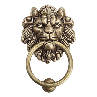 Aldaba De Puerta Con Cabeza De León, Aldaba De Puerta,