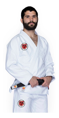 Kimono Para Jiu Jitsu Dragao Classic Branco 