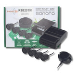 Sensor De Ré Estacionamento Sonoro Fosco Kx3 