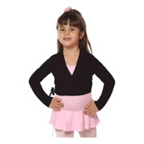 Casaquinho Ballet Infantil / Juvenil - Preto