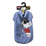 Roupa Cachorro Moletom Azul Zooz Pets Keepcool Personagem Pp