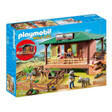 Set Playmobil Wild Life Estación Ranger Área Animal 70766