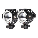 Pack De 2 Faros Led Ojo De Angel Niebla Moto Auto 3200 Il Fd