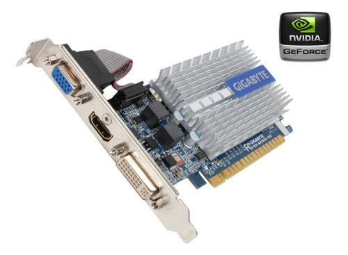 Placa De Video Gigabyte  Gvn210sl 1gb Ddr3 Hdmi Dvi Vga