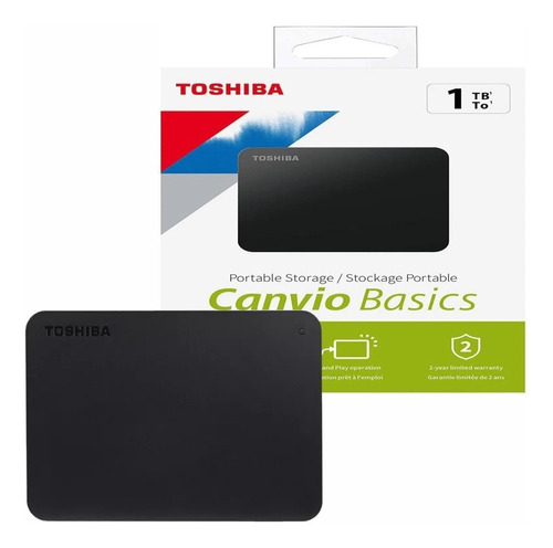 Disco Duro Extraíble Portátil Toshiba 1tb
