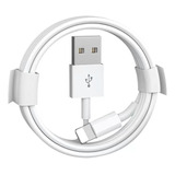 Cable De Cargador Usb 1 Metro Para iPhone 5 6 7 8 X 11 iPad