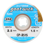 Malla Desoldadora Goot Wick Oem Cp-2515  2.5mm X 1.5m