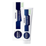 Crema De Afeitar Nivea Men Sensitive, Tubo De 3.5 Oz