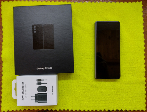 Samsung Galaxy Z Fold5 512gb Black + Cargador 25w Original