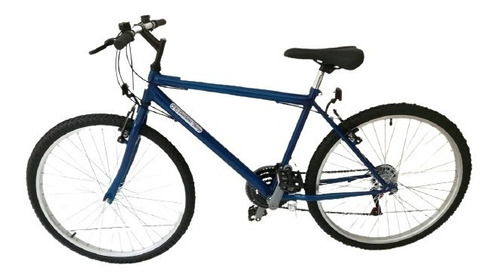 Bicicleta Mtb Rodado 26 18 Velocidades Color Azul Perlado
