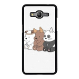 Funda Para Samsung Galaxy Osos Escandalosos Fondo Gris