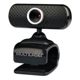 Webcam 480p Usb Preto Multilaser Wc051 Plug And Play