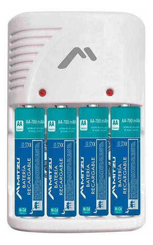 Cargador De Batería Aa / Aaa / 9v / Ni-cd / Ni-mh Mc-210