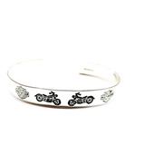 Brazalete Harley Davidson Plata Ley 925