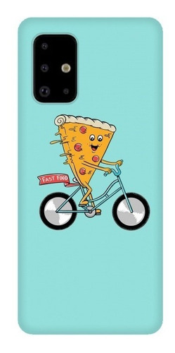 Estuche Forro Huawei Samsung Diseño Max Pizza Fast