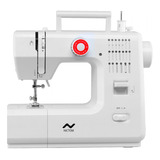 Máquina De Coser Nictom Mc03 Semi Industrial 20 Puntadas Color Blanco