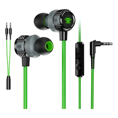 Audífonos Gamer Alámbricos Kipsgaming G15 3.5mm Verde Celular | Meses sin interés