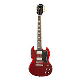 Guitarra Elétrica EpiPhone Original Collection Sg Standard 60s De  Mogno Vintage Cherry Com Diapasão De Louro Indiano