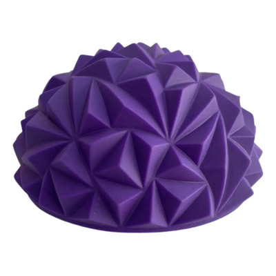 Mini Pelota De Equilibrio Propiocepcion Balance Mini Bosu Color Morado | Meses sin interés
