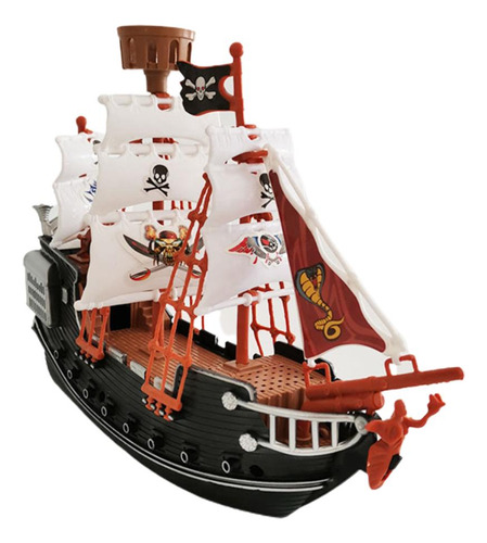 Juguete De Imitación De Barco Pirata Para Niños, Decoración