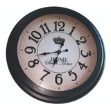 Reloj Grande De Pared 60 Cm Home Deco Hogar Diseño Clasico