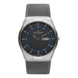 Skagen Melbye Reloj De Tres Manecillas Con Correa De Malla .